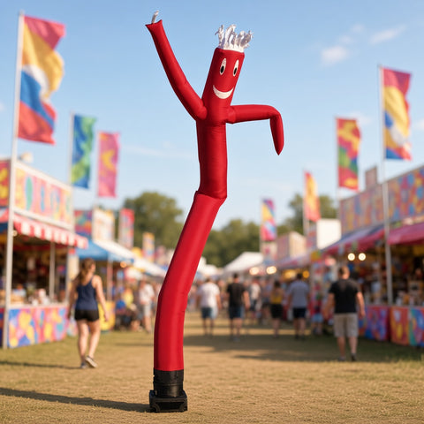 18 foot Red Air Dancer
