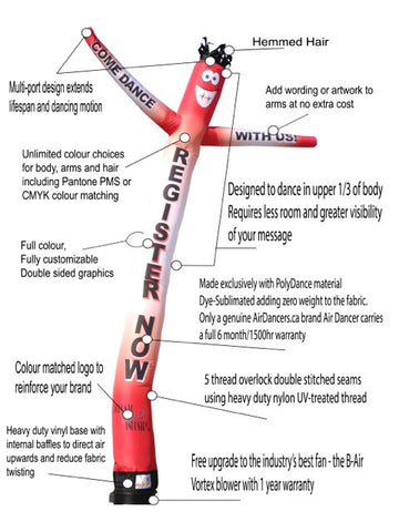 Custom Air Dancer Details