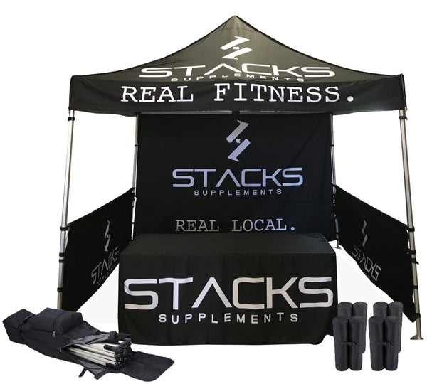 tents made in canada Custom Printed Pop up Tents package 4 Made in Cambridge Ontario Canada – AirDancers.ca
