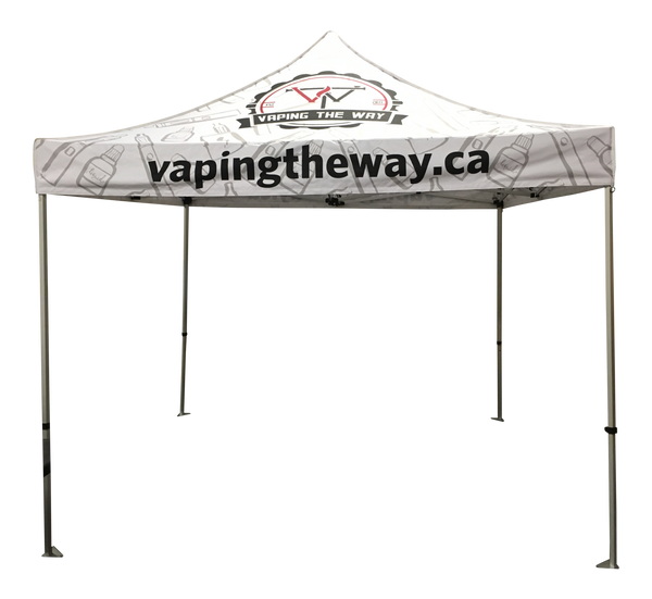 Custom 10x10 Tent dye sub canopy