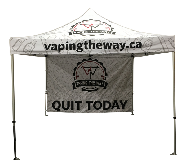Vape Tent 10x10 Canopy pop up with walls