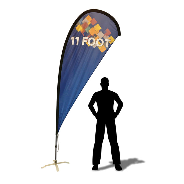 11' TearDrop Flag