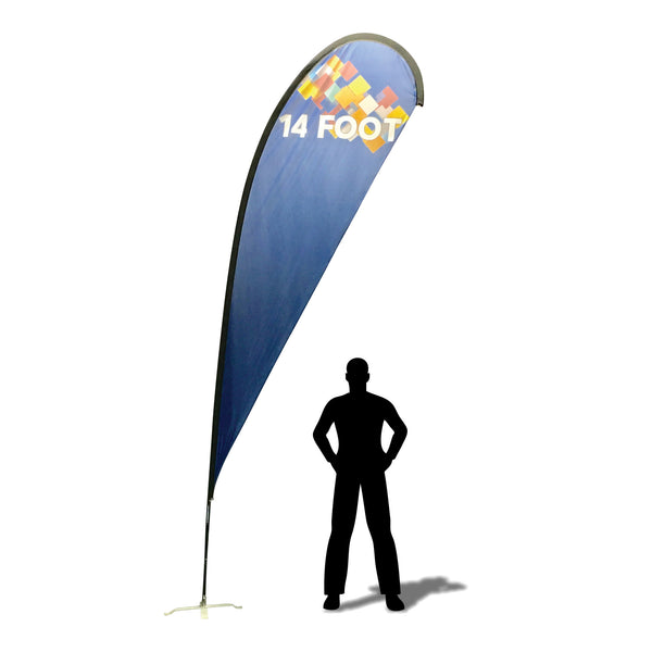 14' TearDrop Flag