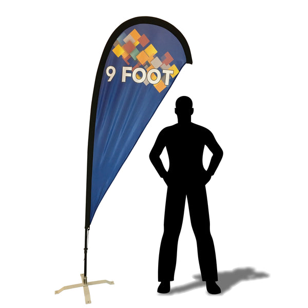 9' TearDrop Flag