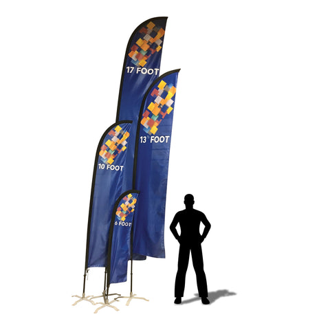 Custom Print Advertising Feather Flags