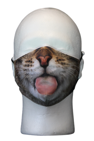 Realistic Cat Face Mask
