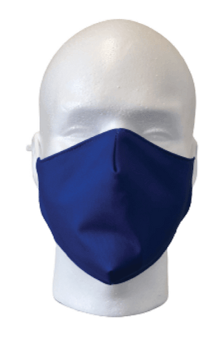 Blue Fabric Face Mask