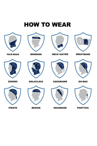 How to wear a neck gaiter