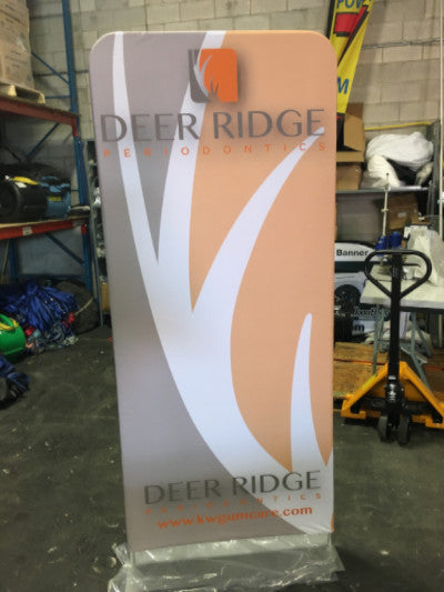 Fabric printed Banner stand