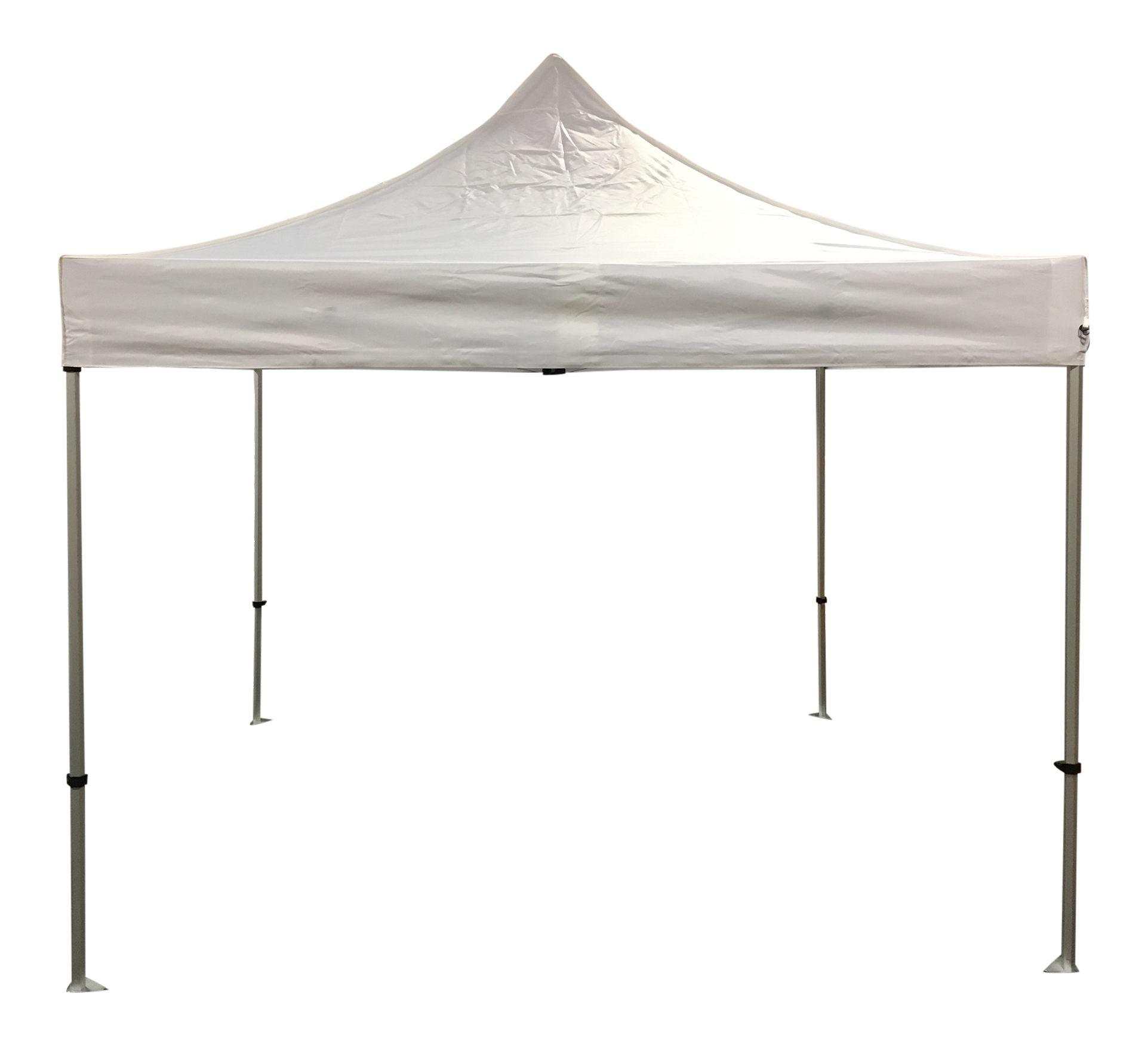 Economy 10x10 Solid Colour Canopy Tent Package White –