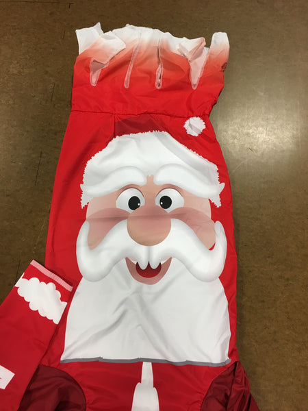 10 foot Printed Santa REPLACEMENT Air Dancer (no blower)