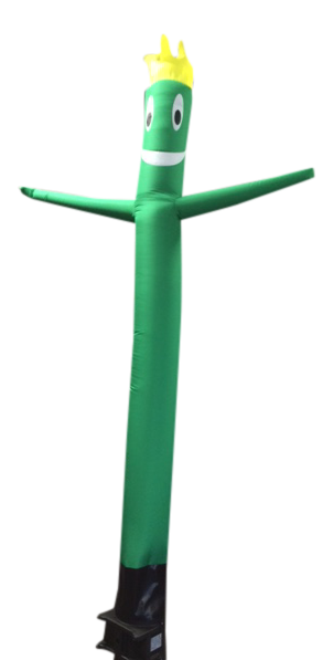 Mini Green Air Dancer 10 foot