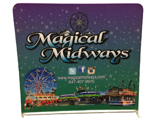 Media Wall Stretch Fabric display wall