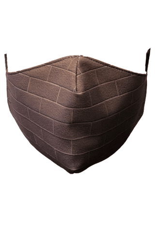 Fabric Brick Print Masks