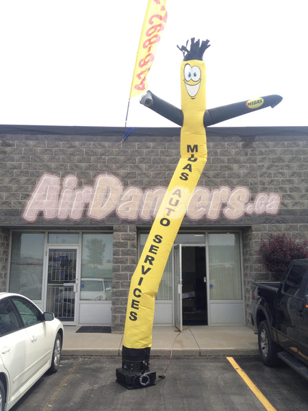 18 foot Custom Printed REPLACEMENT Air Dancer (no blower)