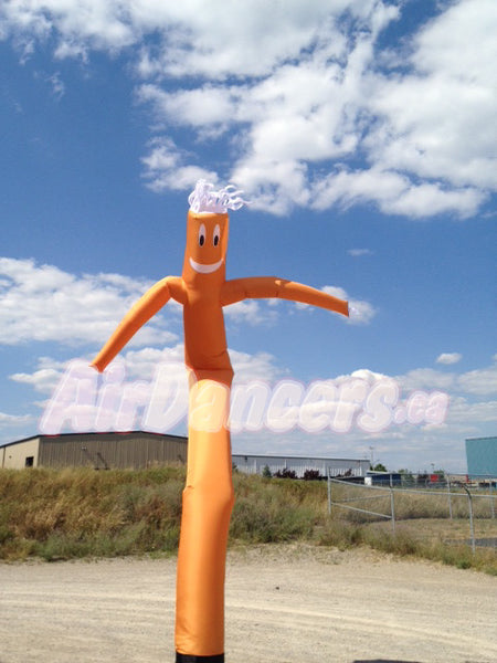 Orange wacky tube guy