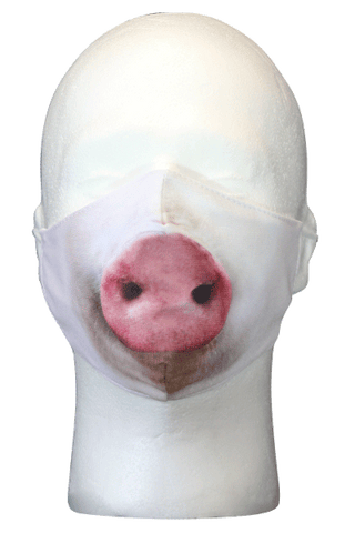Realistic Pig Fabric Mask
