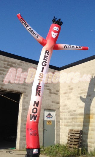 18 foot Custom Printed REPLACEMENT Air Dancer (no blower)