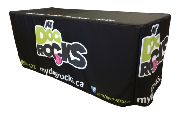 Custom Tent 10x10 Package #4 Made in Canada - Frame, Canopy, Back-wall, 2 Half Walls & 6' Table cover