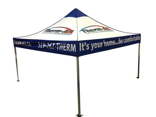 full colour tent canopy 10x10